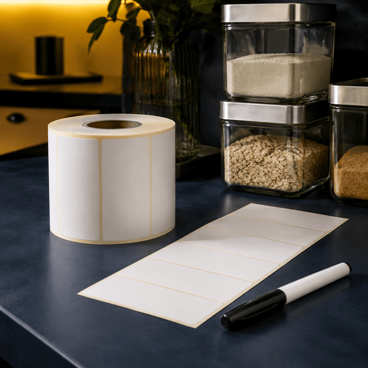 Blank Label Roll