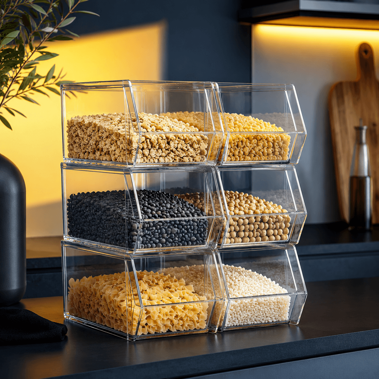 Stackable Bin Set